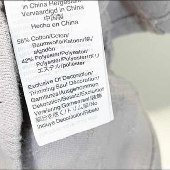 Madewell Grey Lilac Scoop Neck Pointelle Ribbed Tee - Picture 11 of 11